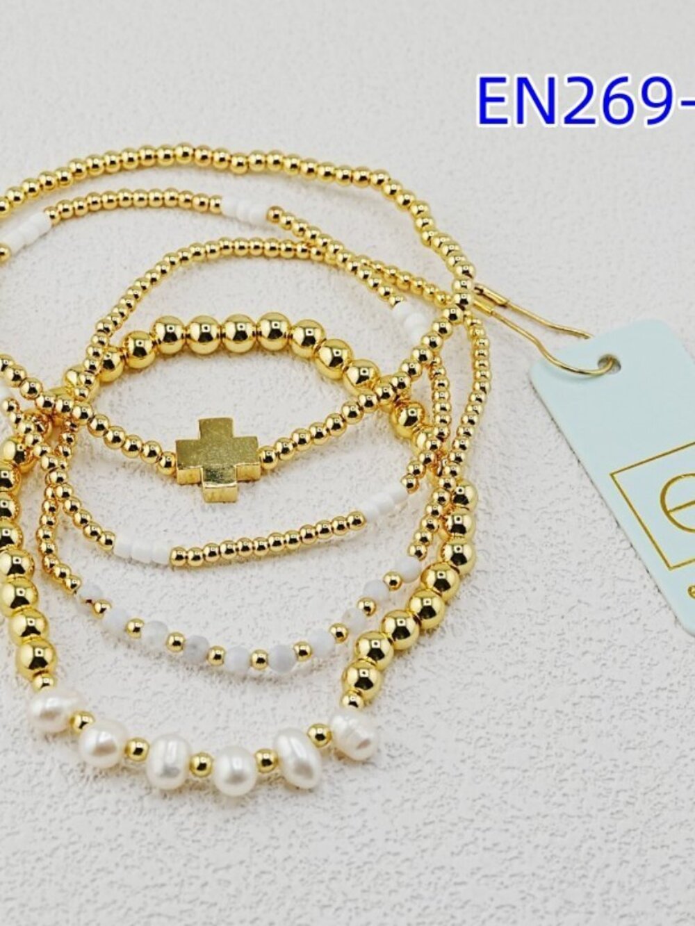 Enewton Natural Pearl Bracelet Set